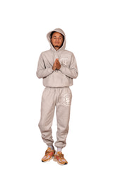 Gray Sweat Suit