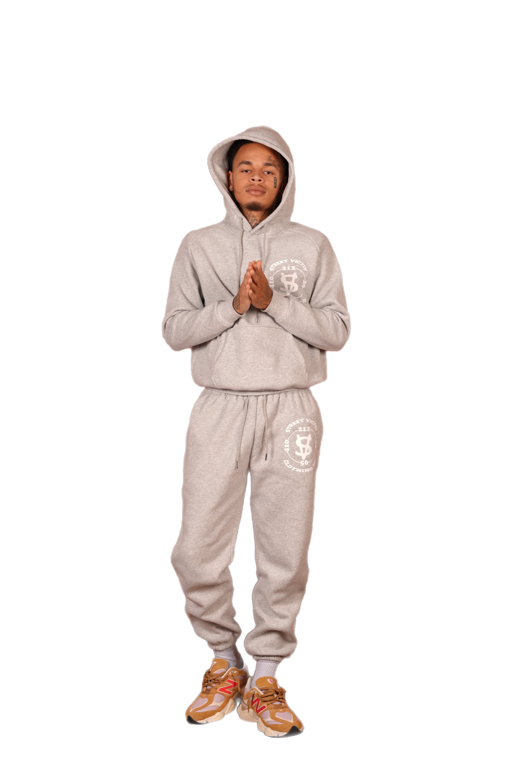 Gray Sweat Suit